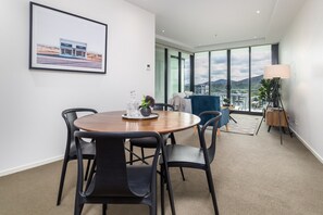 Dining - Executive Balcony Apartment in Central Canberra (City)