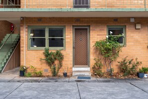Exterior detail - Comfy One-Bedroom Unit Between City and Airport (Travancore)