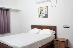 Quartos à prova de som, Wi-Fi, roupa de cama