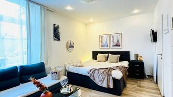 Basic Studio | Iron/ironing board, free WiFi