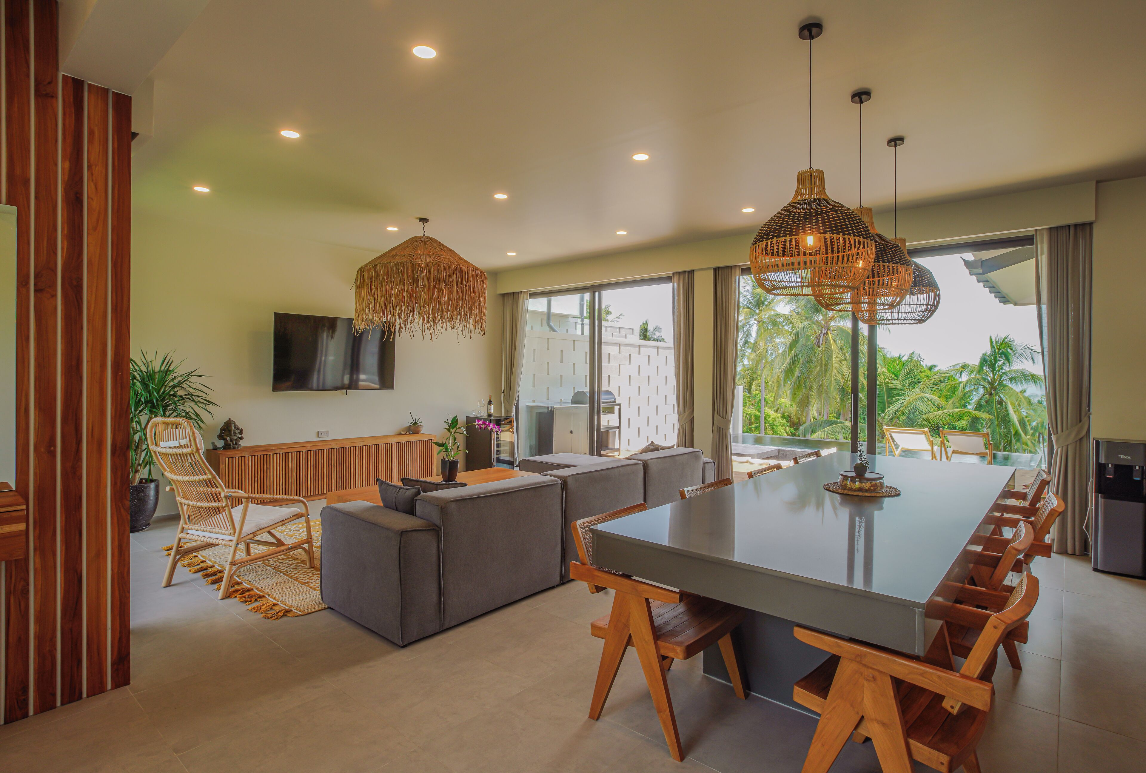 วิลล่า, วิวสระว่ายน้ำ | บริเวณนั่งเล่น