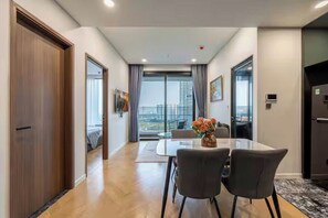 Grand Suite, 1 Bedroom, Club Lounge Access, City View | View from room - Zenith Luxstay Lumiere Riverside (An Khanh)