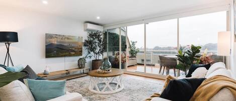 Smart-tv en een kantoor