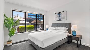 1 bedroom, iron/ironing board, Internet, bed sheets