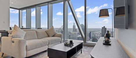 Smart TV, fireplace, offices