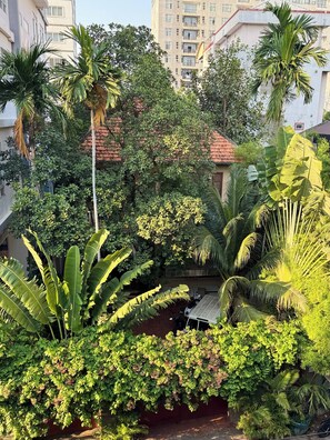 Apartment, 1 Bedroom, Smoking, Balcony | Property grounds - Cozy 1990s Khmer Style Flat in Heart of Tonle Bassac (Phnom Penh)
