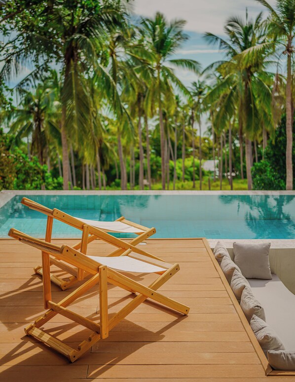 Terrace/patio - Treetop Bliss Villas (Ko Pha-ngan)