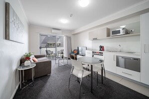 Interior - Lakeside 1-Bed with A/C, Parking & Balcony (Greenway)