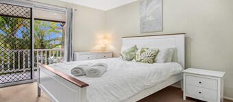 Relajante casa adosada a pasos de la playa