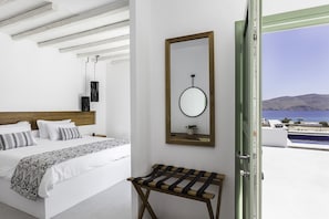 1 bedroom, iron/ironing board, travel cot, free WiFi - My Rental Homes - Romantic Getaway with sea view and private pool (Mykonos)