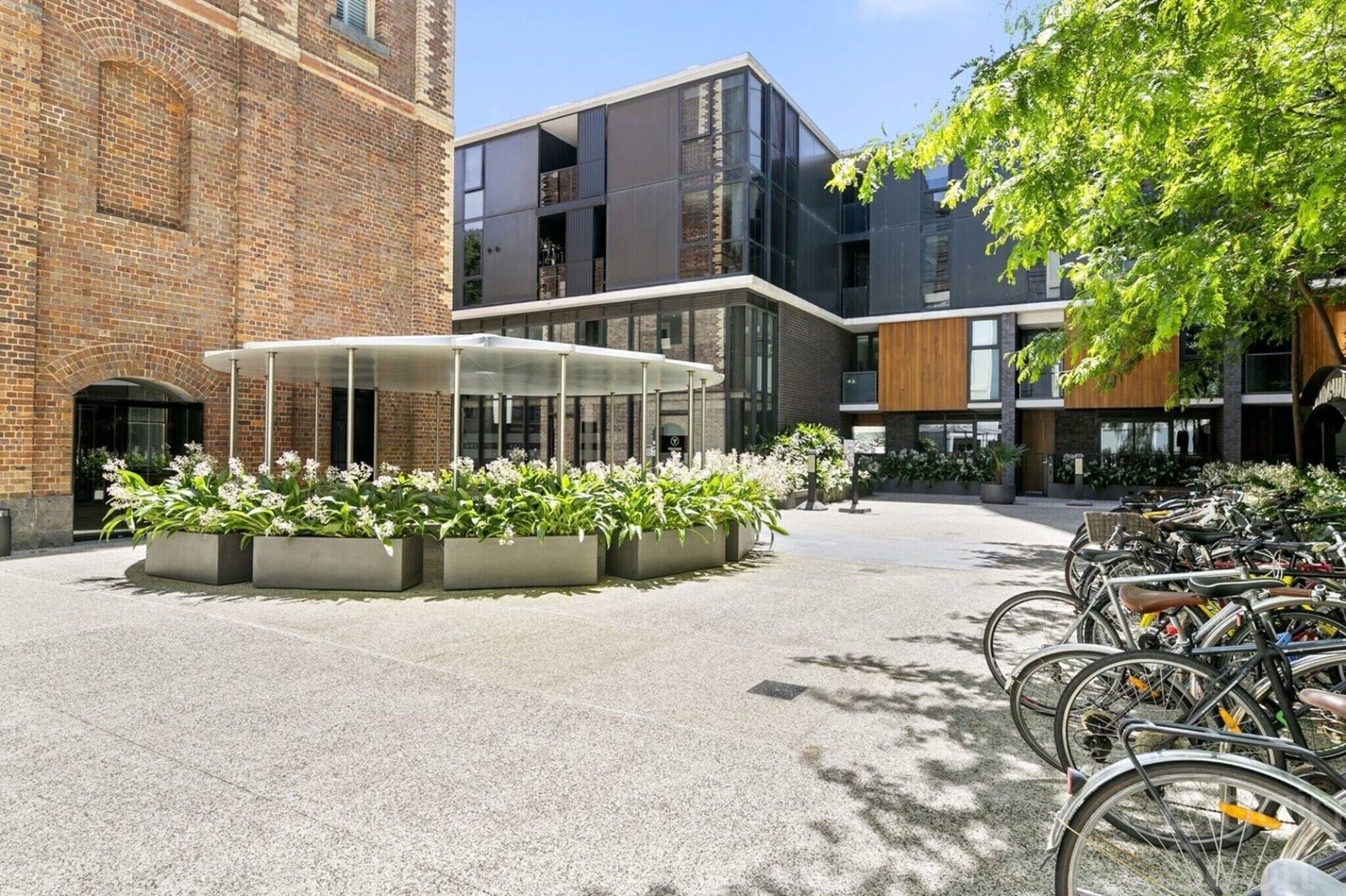 Enceinte de l’hébergement