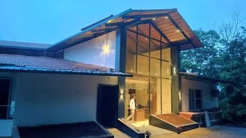 Fassade der Unterkunft