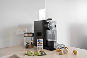 Coffee and/or coffee maker - Sleek Inner-City Flat in the Heart of Melbourne (Melbourne)