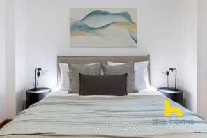 2 bedrooms, iron/ironing board, free WiFi, bed sheets - Stylish 2BR Retreat | Walk to Metro & Museums (Athens)