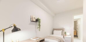 2 間睡房、熨斗/熨衫板、免費 Wi-Fi、床單