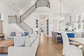 Smart TV, fireplace - 30A Retreat Near Gulf Place w/ Pool Access, Porch, Chef’s Kitchen & Bike Rental (Santa Rosa Beach)