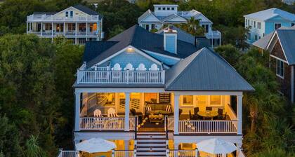 IOP Home with Beach Access, Rooftop Sunset Patio, Private Pool & Spacious Decks