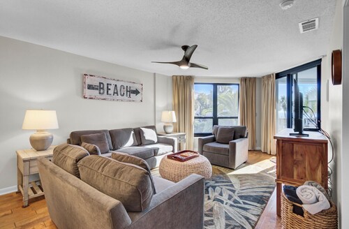 Newly Renovated Beachfront Condo | Pool & Balcony | 108 Summerhouse by AvantStay