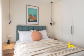 1 Schlafzimmer, Bügeleisen/Bügelbrett, kostenloses WLAN, Bettwäsche