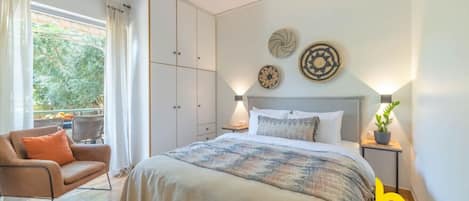 1 bedroom, iron/ironing board, free WiFi, bed sheets