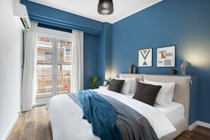 2 chambres, fer et planche à repasser, accès au Wi-Fi (inclus)