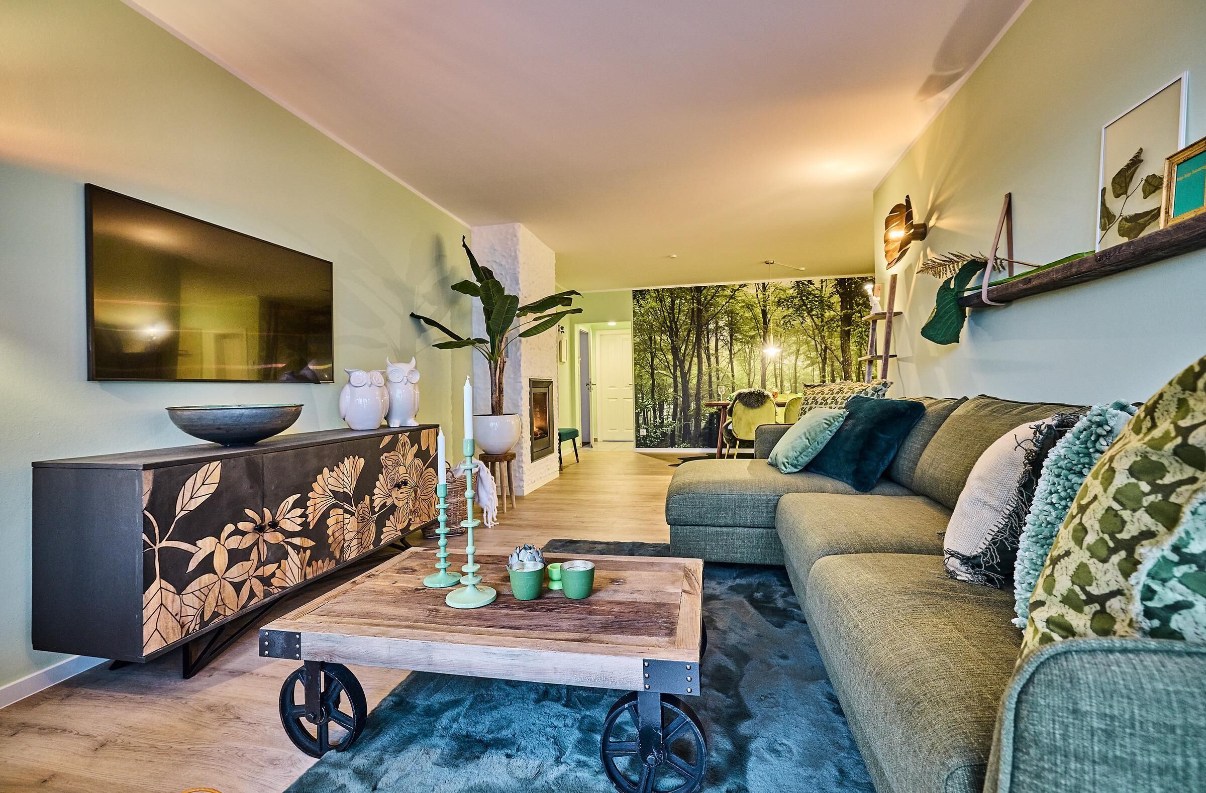 Ferienapartment - Grüne Oase  - Mit Sauna Und Whirlpool In Göhren-lebbin - Jabel