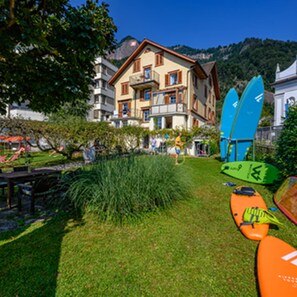 Shared Dormitory, 1 Bedroom, Balcony, Garden View | View from property - Room-bnb Villa Kapellmatt Zimmer Bürgens (Vitznau)