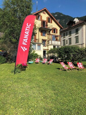 Shared Dormitory, 1 Bedroom, Balcony, Garden View | View from property - Room-bnb Villa Kapellmatt Zimmer Bürgens (Vitznau)