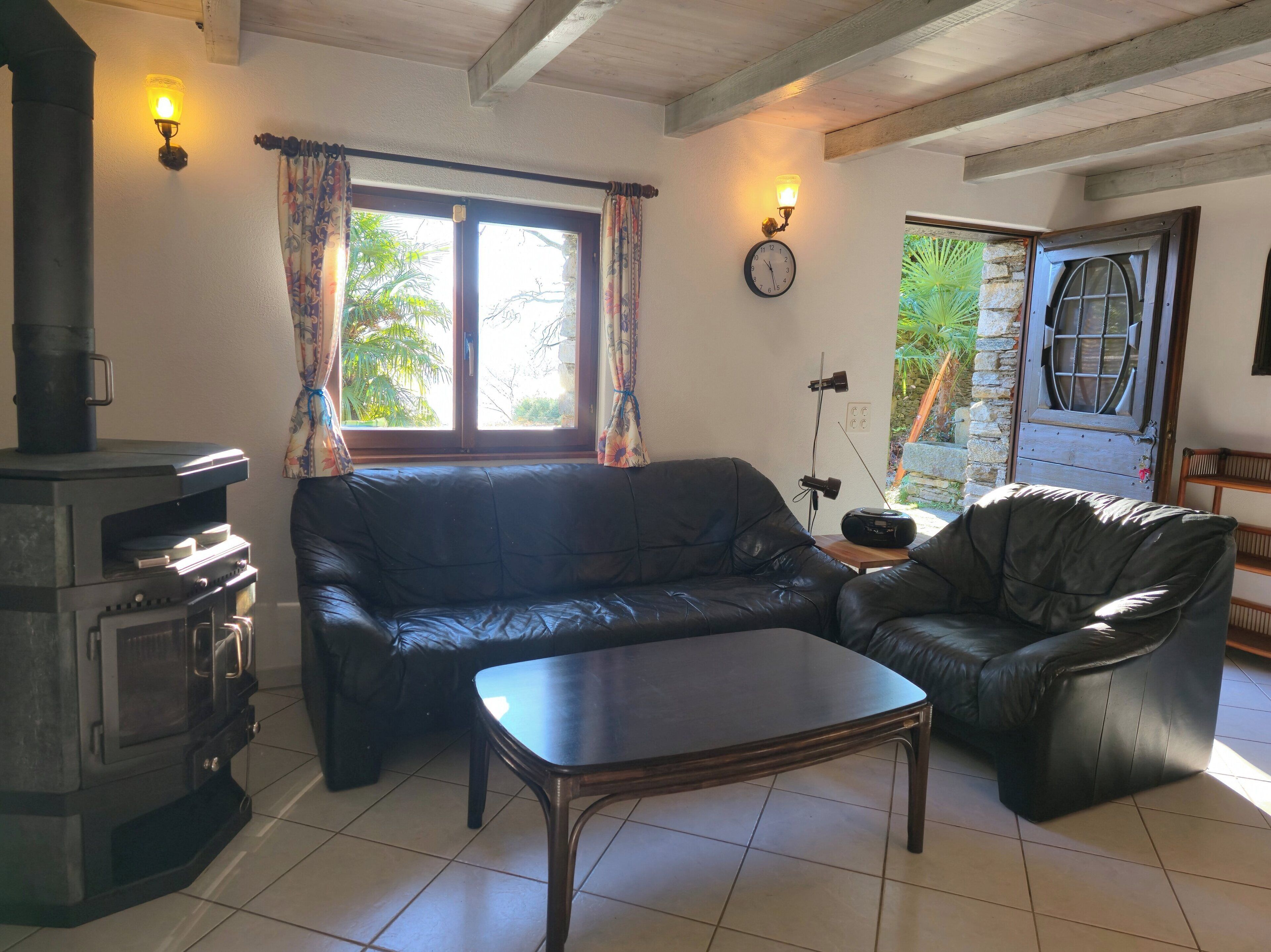 Cozy Country House With Balcony, Terrace And Breathtaking Views In Brissago - Brissago