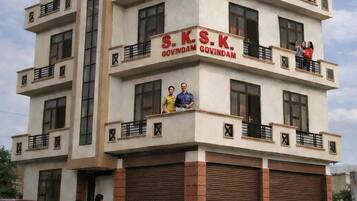 Façade de l’hébergement