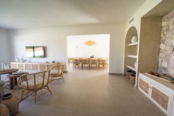 Villa, 4 chambres, accessible aux personnes à mobilité réduite, fumeur | Salle à manger