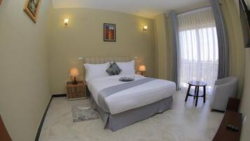 In-room safe, blackout curtains, iron/ironing board, free WiFi