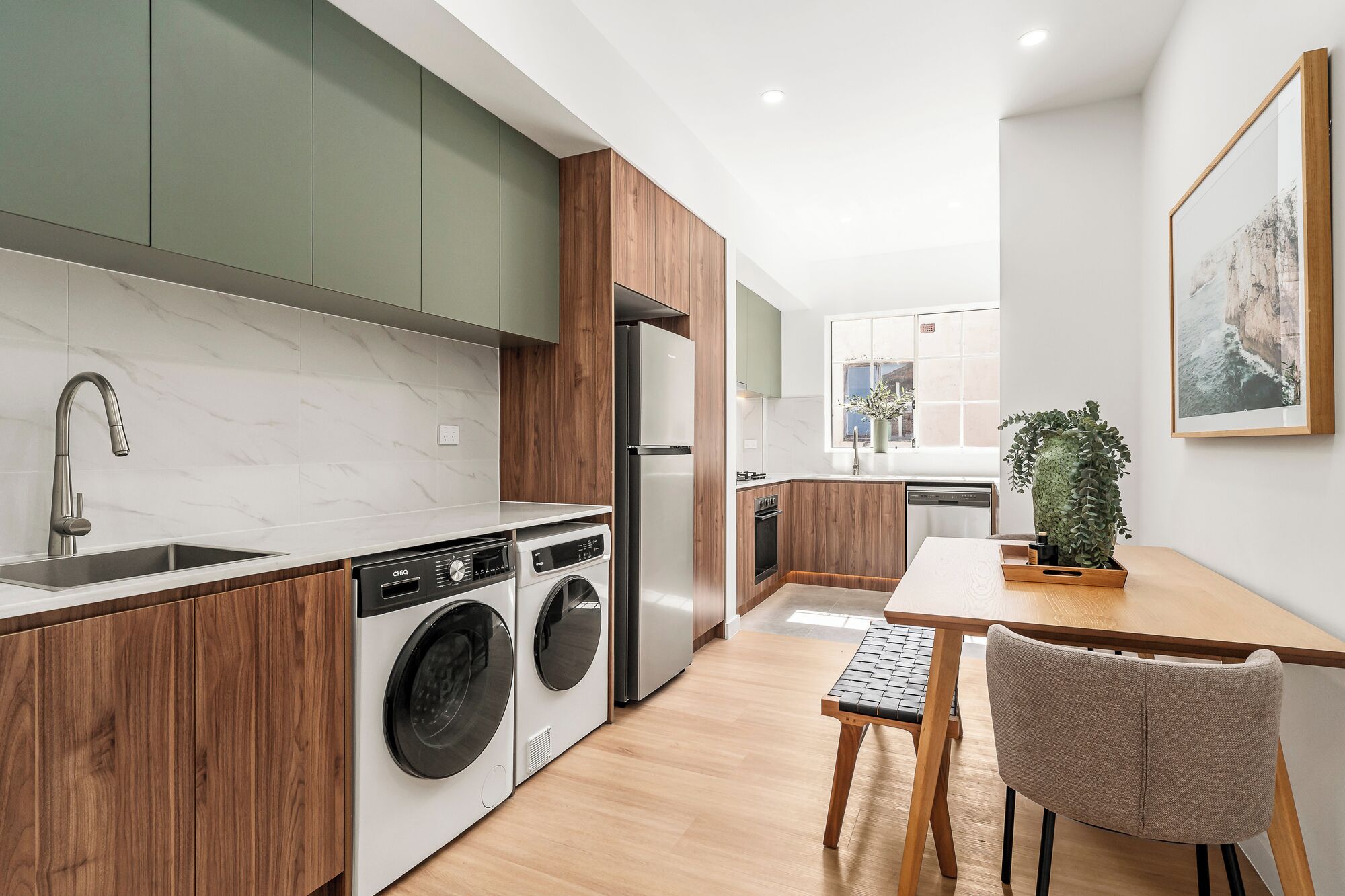 Leilighet, 2 soverom | Eget kjøkken | Kjøleskap, mikrobølgeovn, ovn og kokeplater