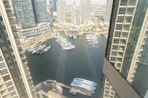 Room, Balcony, Sea View | Balcony view - Luxury 1BR LIV Marina Modern Marina View (Dubai)
