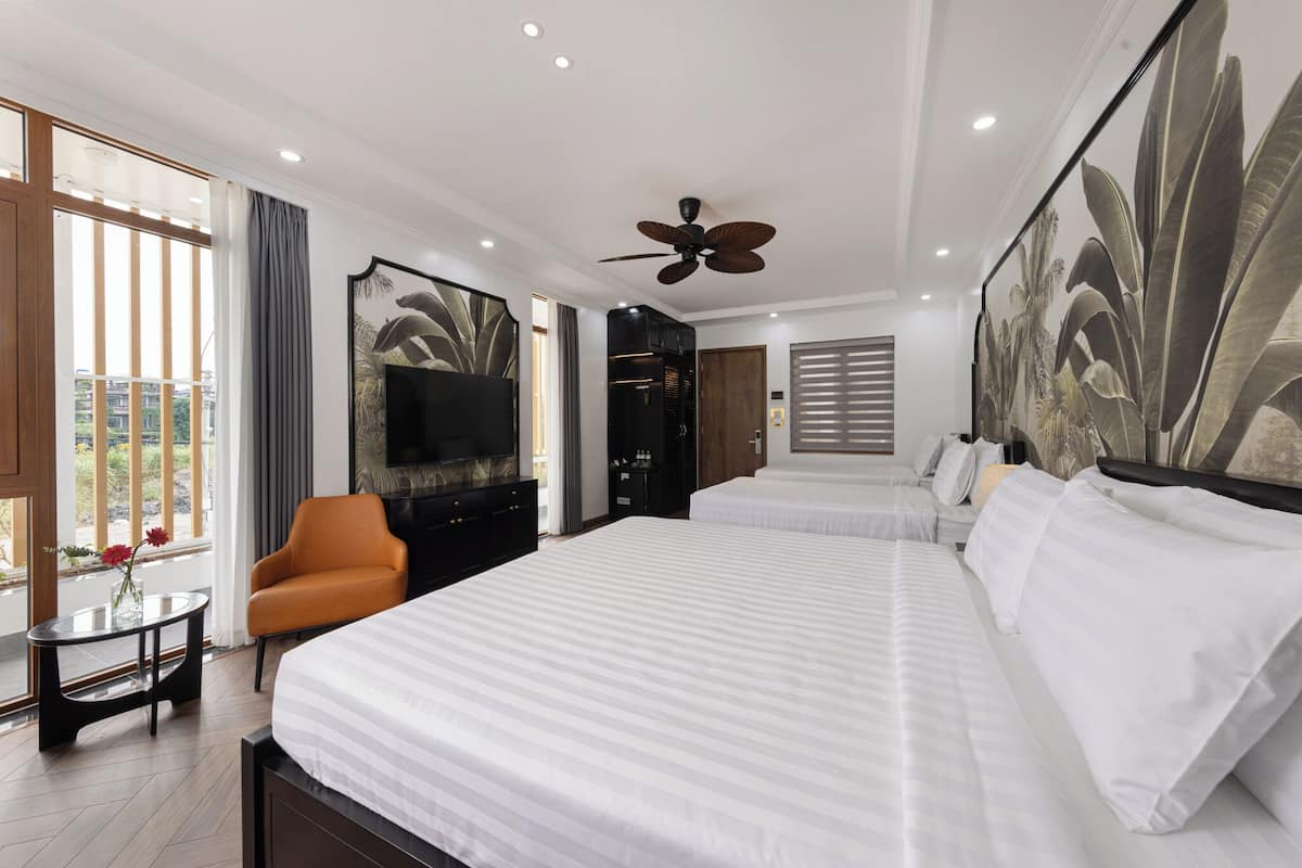 Familien-Vierbettzimmer