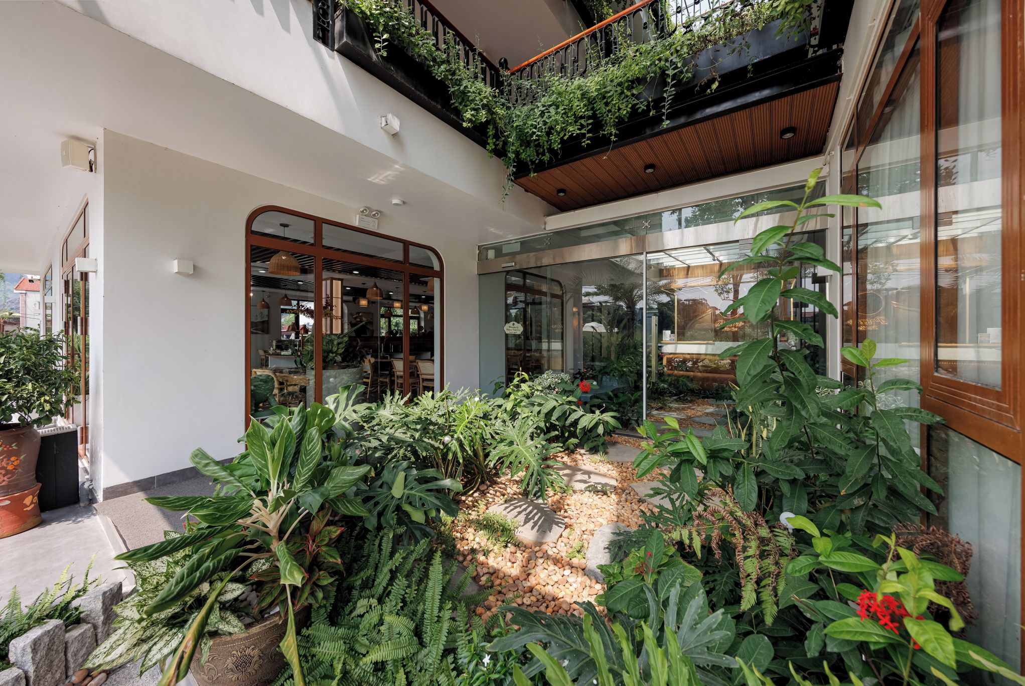 Fachada da propriedade