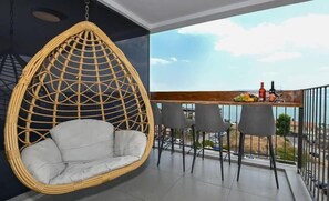 Terrace/patio - My View 2 bedroom apartment by the lake (Tiberias)