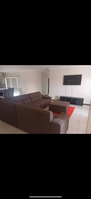 Ferienhaus, 3 Schlafzimmer, barrierefrei, Raucher | Wohnzimmer