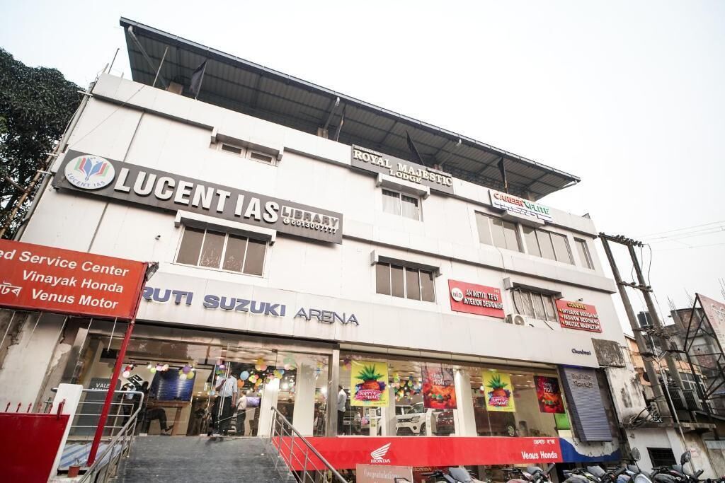 Façana frontal de l'allotjament