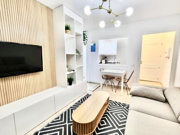 Living area - Bonito apartamento en la playa (Grao de Castellón)