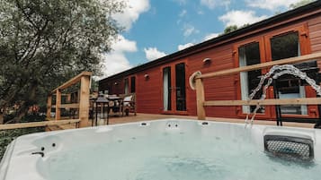 Superior-Chalet, Gartenblick