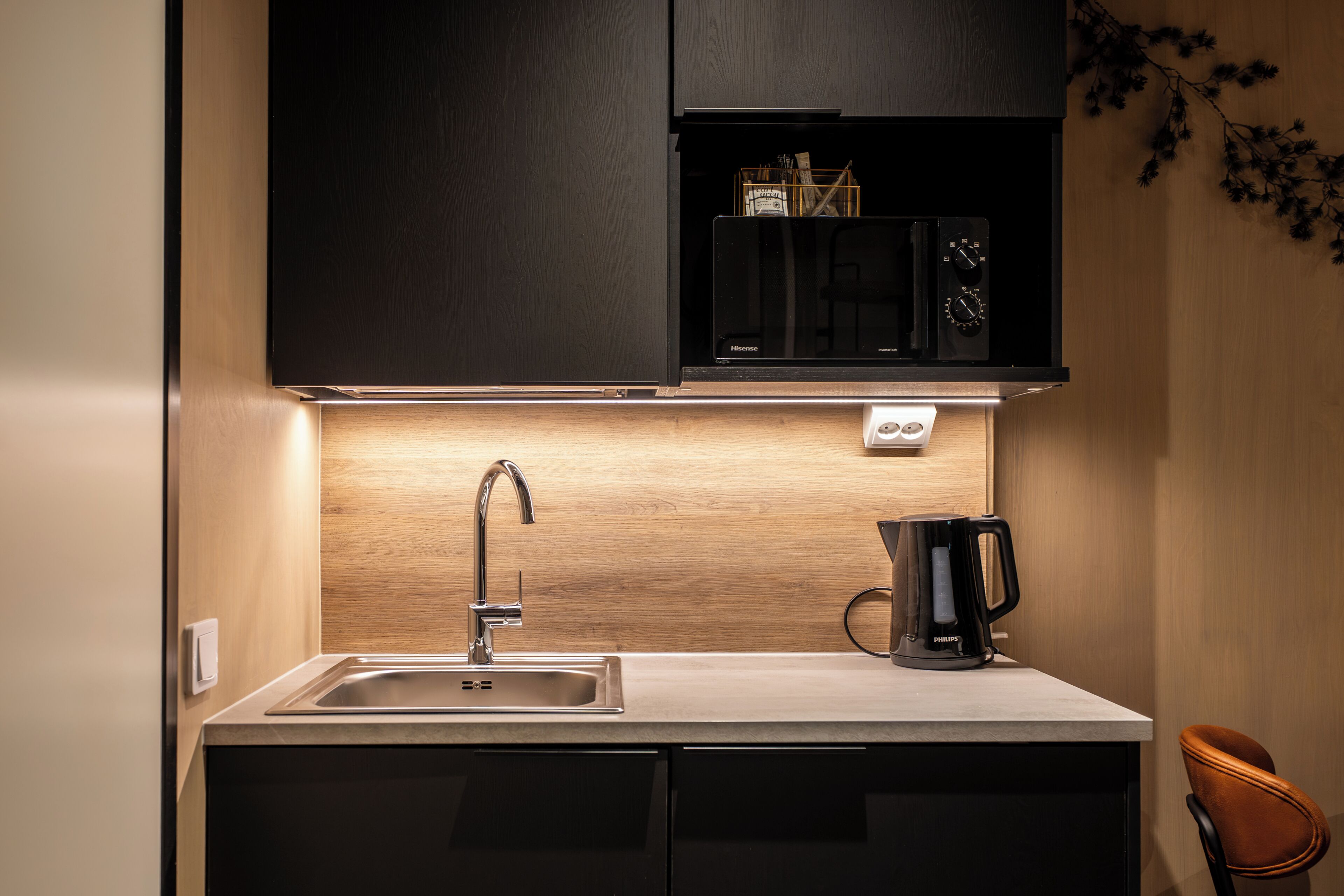 Superior-mökki, järvinäköala | Sisätilat