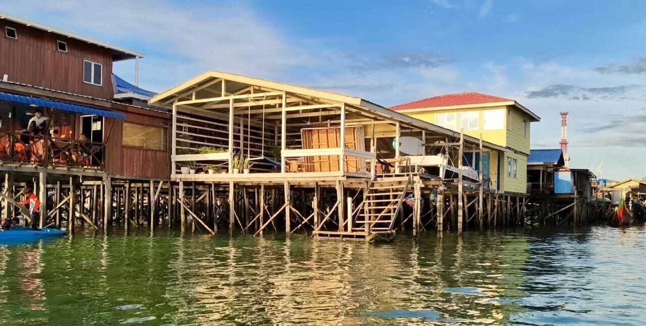 Facciata della struttura