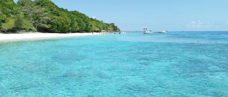 Private beach nearby