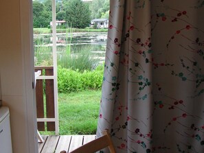 Interior - Mobile home for 2 with terrace (Saint-Boil)