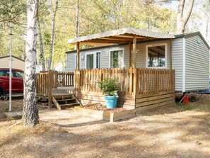 Exterior - 35m² Mobile Home with Terrace for 5 People (Bayas)