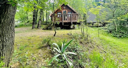 Chalet 18mÂČ, Terrasse sur Pilotis, 4 Personnes