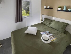 2 bedrooms - Cozy mobile home 29m² - Terrace - Equipped kitchen (La Douze)