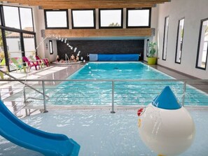Pool - Two Mobile Homes 60m² with Terrace - 5 Bedrooms (Saint-Jean-de-Monts)