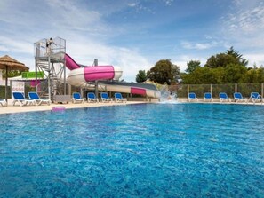 Pool - Two Mobile Homes 60m² with Terrace - 5 Bedrooms (Saint-Jean-de-Monts)